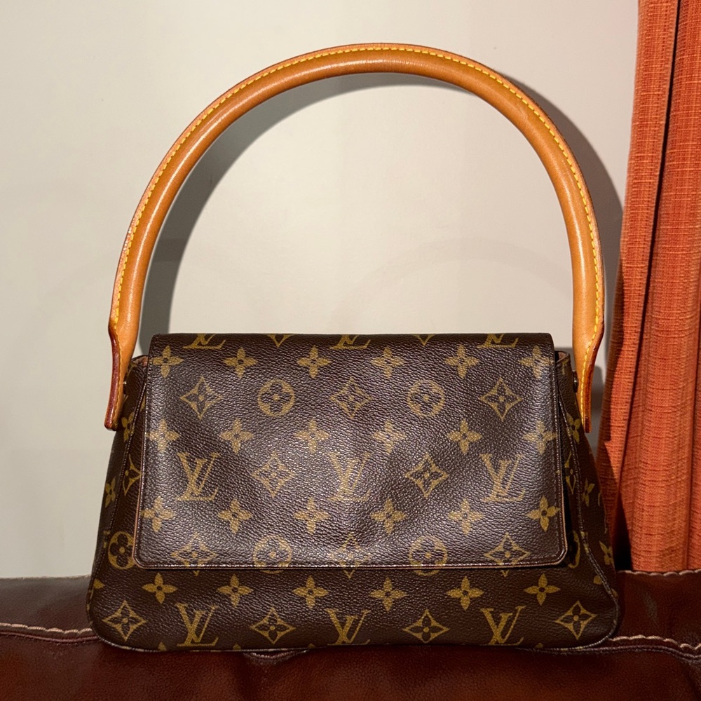 Authentic Louis Vuitton Monogram Loop Shoulder Bag - image 2